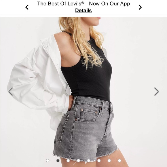 Levi’s 501 Denim Shorts - Picture 6 of 8